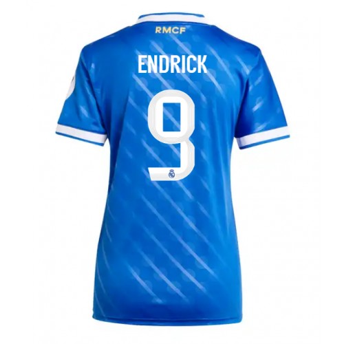Maglia Calcio Real Madrid Endrick #9 Terza Divisa Donna 2025-26 Manica Corta